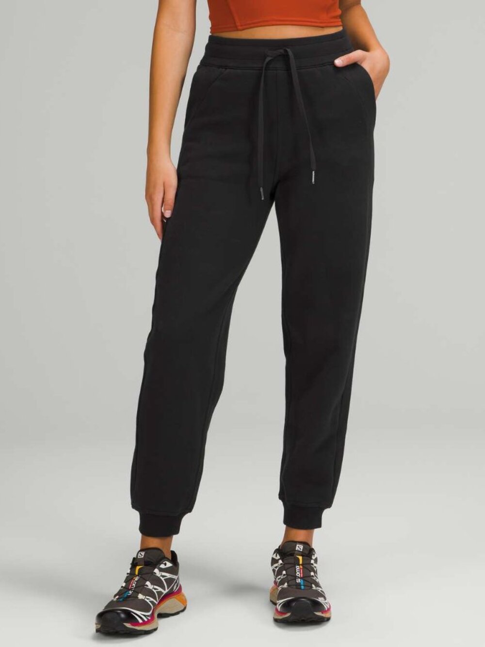 Lululemon Women's Scuba Relaxed High-Rise Jogger - Black